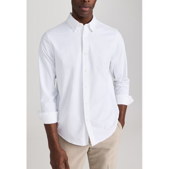Rhone - Commuter Shirt Classic Fit/ Sz L / White / NWT - Picture 1 of 6